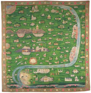 Carte de pèlerinage de Vraj - Indian School