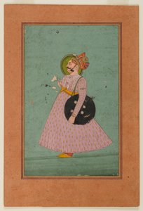 Portrait du Maharaja Bakhat Singh, début du 19ème siècle - Indian School