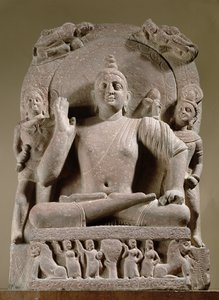 Bodhisattva assis, Mathura
