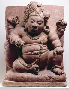 Siva en nain, culture de Mansar, 500 après J.-C. - Indian School