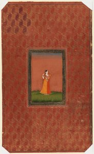 Femme debout, 1875-1900 - Indian School