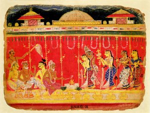 Le Mariage des Parents de Krishna, d