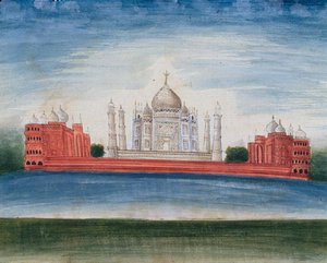 Le Taj Mahal à Agra - Indian School