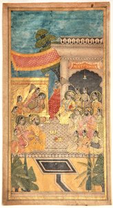 Le mariage de Tana Shah lors de la cérémonie de Jalwa - Indian School
