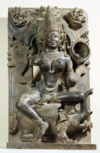 Varunani, sculpture du Temple du Soleil de Konark, Orissa, dynastie Ganga orientale