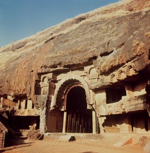 Vue de la grotte 12 - Indian School