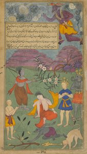 Vol.2 fol.199 Laksmana est frappé par les flèches magiques d