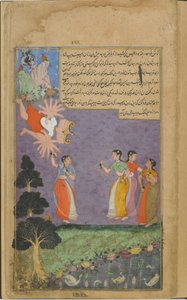 Les femmes de Svetadvipa malmènent Ravana - Indian School