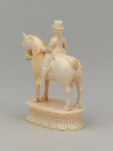 Cavalier blanc, pièce d