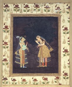 Femme écoutant de la musique - Indian School