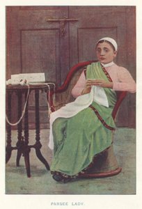 Indigènes indiens : Dame parsie