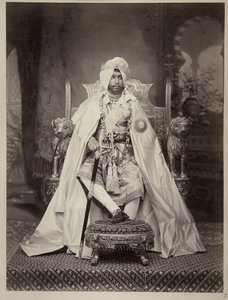 Sir Rajendra Singh, Maharaja de Patiala - Indian photographer