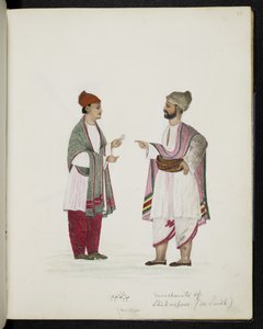 Marchands de Shikarpoor au Sindh - Indo European Indo European