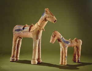 Chevaux en modèle, c.2000 av. J.-C.