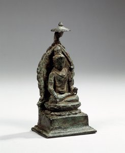 Figure de Padmapani javanais central, fin du 9e siècle (bronze) - Indonesian