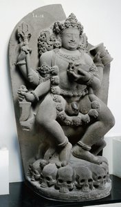 Bhairava, vers 1300 (andésite) - Indonesian School