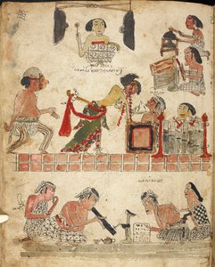 Personnes jouant de la musique, dansant et fumant, illustration de 