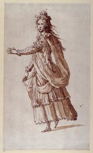 Une dame en tant que Naïade