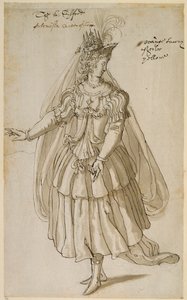 Reine Artémise, c.1609 - Inigo Jones
