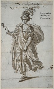 Reine Tomyris des Massagètes, vers 1609 - Inigo Jones