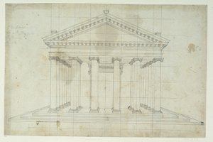 Le Second Temple de Diane, c.1635 - Inigo Jones
