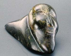 Homme souriant, de Cape Dorset
