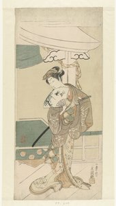 Acteur en danseuse - Ippitsusai Bunchō