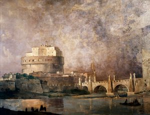 Le château Saint-Ange, Rome