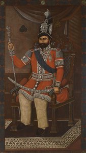 Portrait de Mohammad Shah Qajar 1810-1848