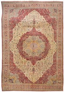 Tapis Haji Jalili Tabriz, vers 1890 - Iranian School