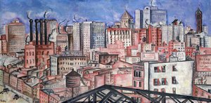 Le port de New York - Irene Reno