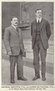 Arthur Griffith et Eamon de Valera - Irish Photographer