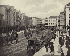 Rue Patrick, ville de Cork (photo n/b) - Irish Photographer