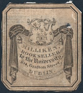 Carte de visite, Milliken - Irish School