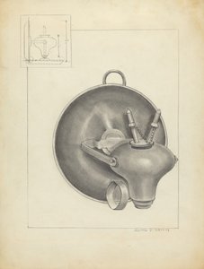 Lampe - Irving D. Genin
