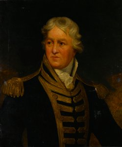Amiral Charles Middleton, plus tard Lord Barham (1726-1813), début du 19e siècle - Isaac (after) Pocock
