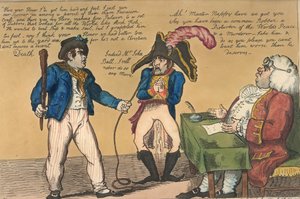 Nappy en remorque, 1803 - Isaac Cruikshank