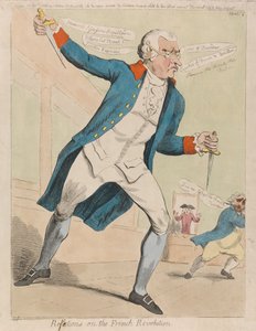 Réflexions sur la Révolution française - Isaac Cruikshank