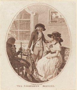 Les chasseurs se reposant - Isaac Cruikshank