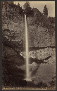 Chutes de Latourelle, près de Rooster Rock, fleuve Columbia - Isaac Grundy Davidson
