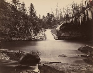 Lula Lake, Upper Falls, Lookout Mountain, Géorgie