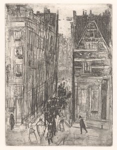 Gasthuismolensteeg à Amsterdam - Isaac Israels