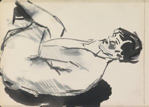 Femme nue assise - Isaac Israels