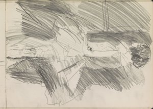 Danseuse debout, de profil - Isaac Israels