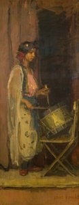 La joueuse de tambour égyptienne