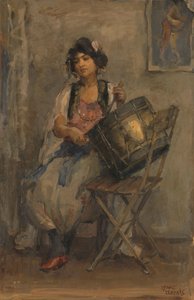 La Dame Tambour - Isaac Israels