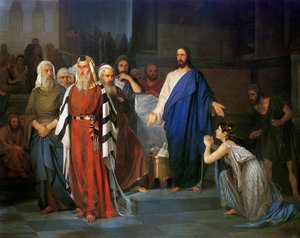 Christ et une pécheresse, 1879