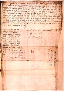 Lettre écrite par Isaac Newton, 28 novembre 1679 - Isaac Newton
