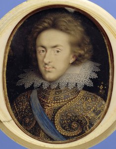 Portrait miniature de Henry (1594-1612) Prince de Galles