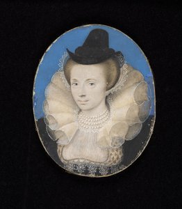 Dame inconnue, c.1595-1600 - Isaac Oliver